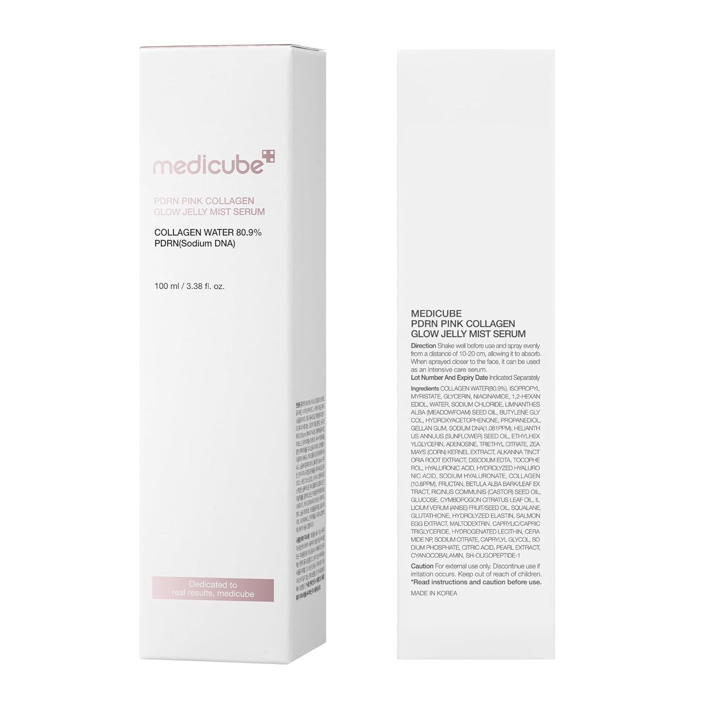Medicube - PDRN Pink Collagen Glow Jelly Mist Serum