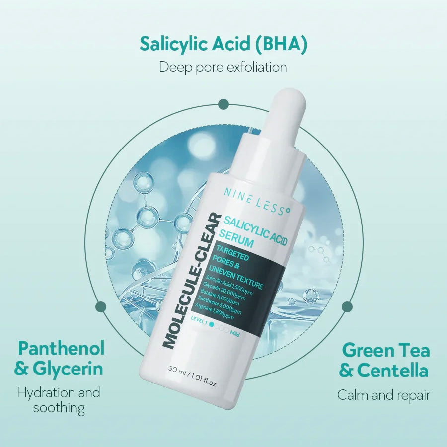 NINELESS - Molecule-Clear Salicylic Acid Serum