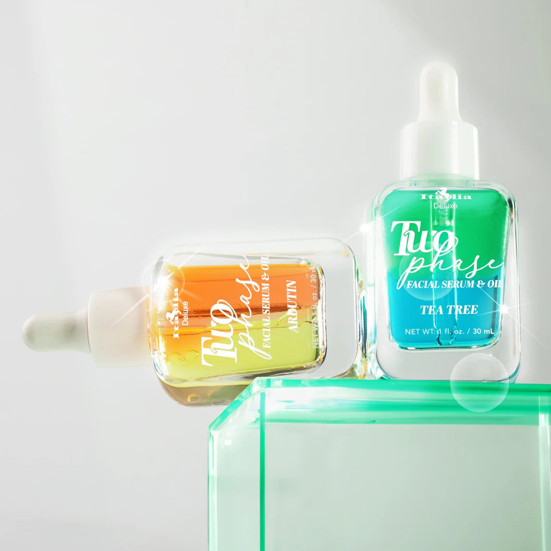 Italia Deluxe - Two Phase Facial Serum % Oil Hyaluronic Acid