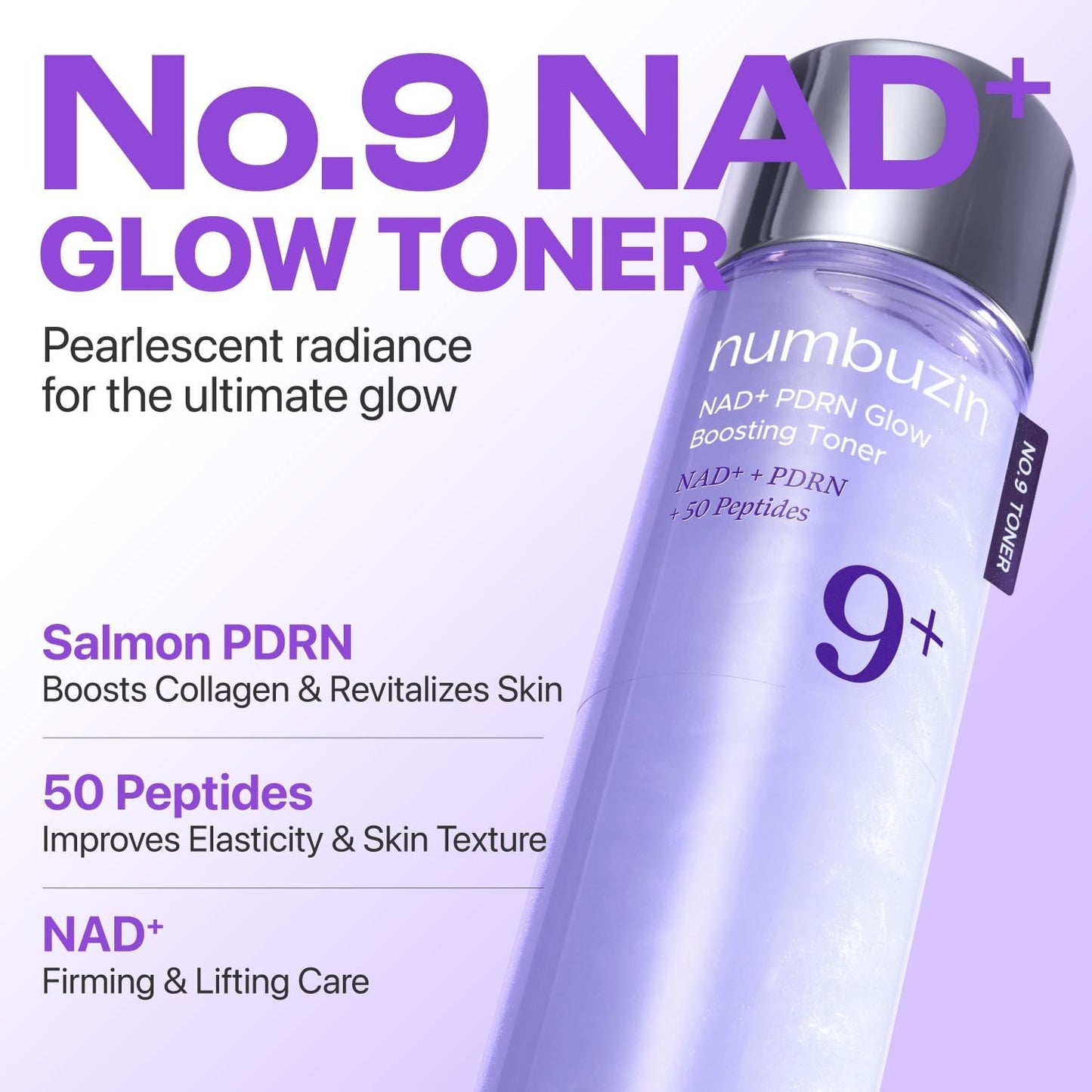 Numbuzin - NAD+ PDRN Glow Boosting Toner
