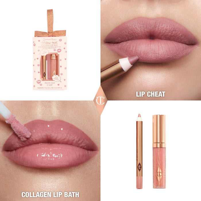 Charlotte Tilbury - Mini Pillow Talk Glossy Lip Duos **BAJO-PEDIDO**