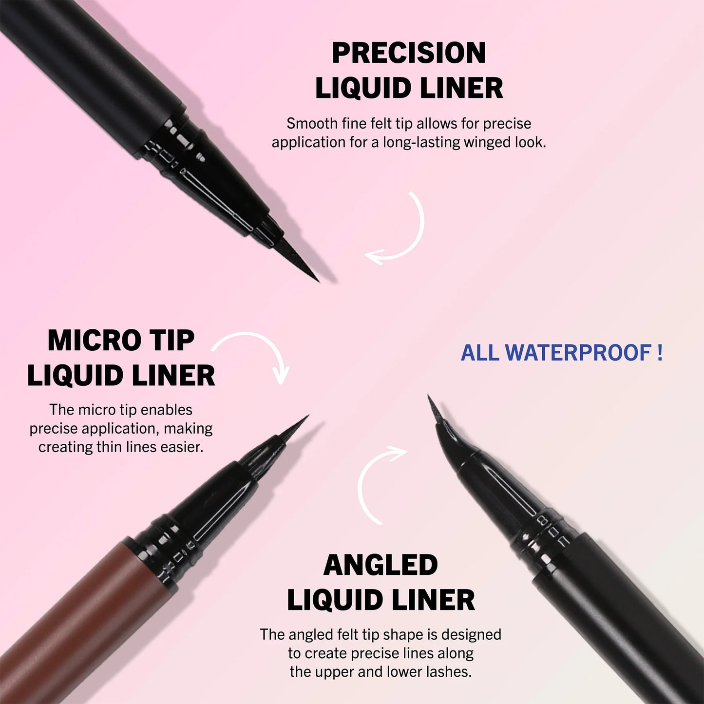 Moira - Delineador Angled Liquid Liner