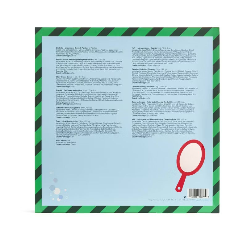 Skincare Advent Calendar Gift Set – 12pc