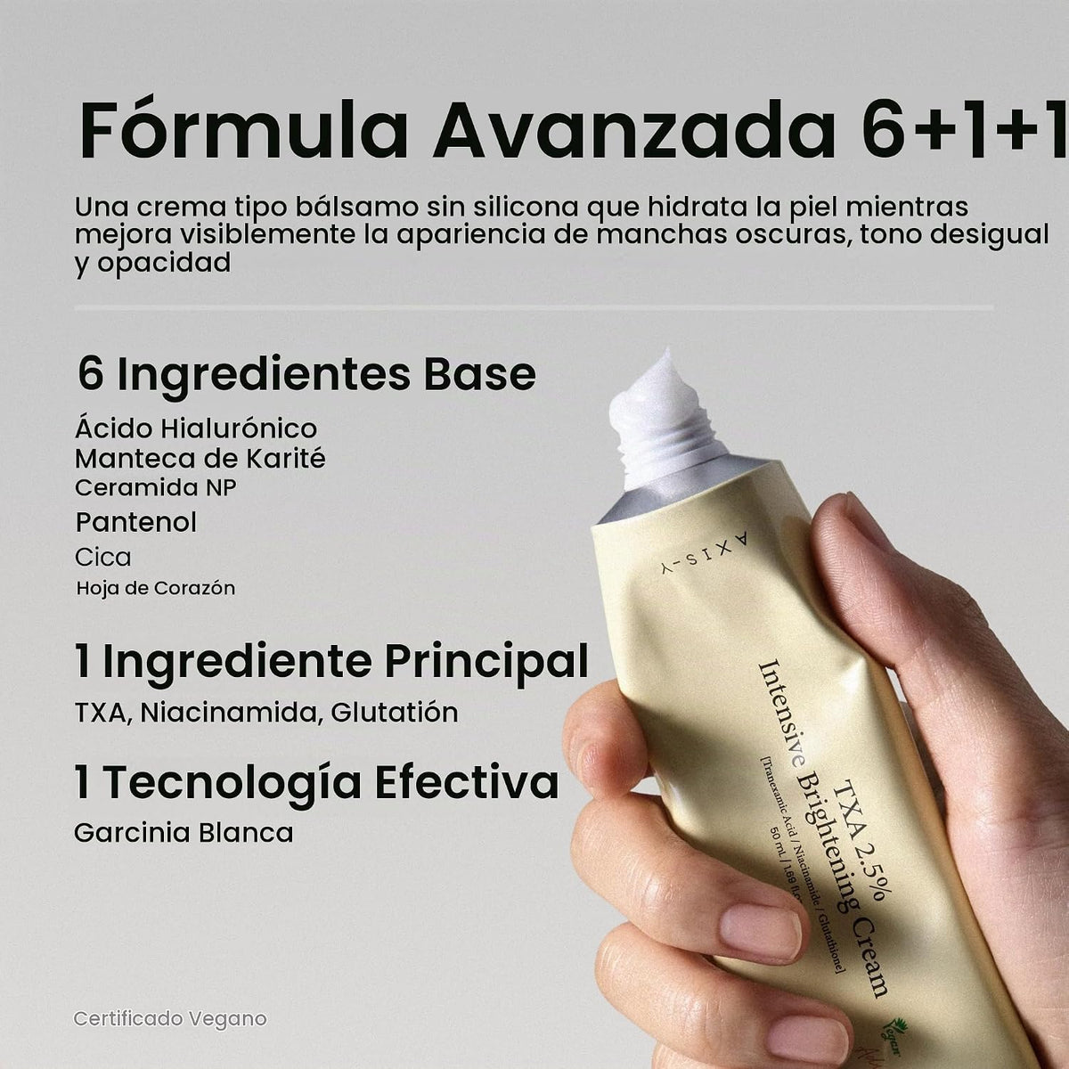 AXIS-Y - Crema Hidratante TXA 2.5% Intensive Brightening Cream