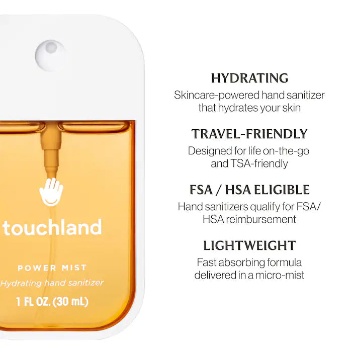 Touchland - Power Mist Hydrating Hand Sanitizer
