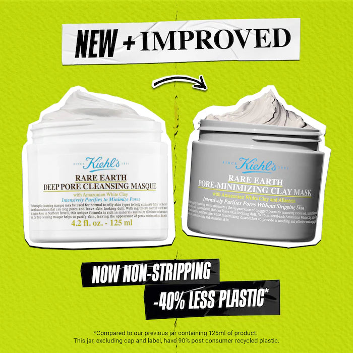 Kiehl's Since 1851 - Rare Earth Deep Pore Minimizing Cleansing Clay Face Mask **BAJO-PEDIDO**