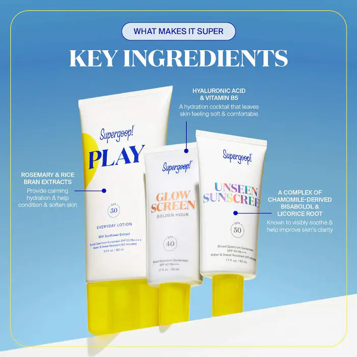 Supergoop! - Icons Only SPF Bestseller Kit **BAJO-PEDIDO**