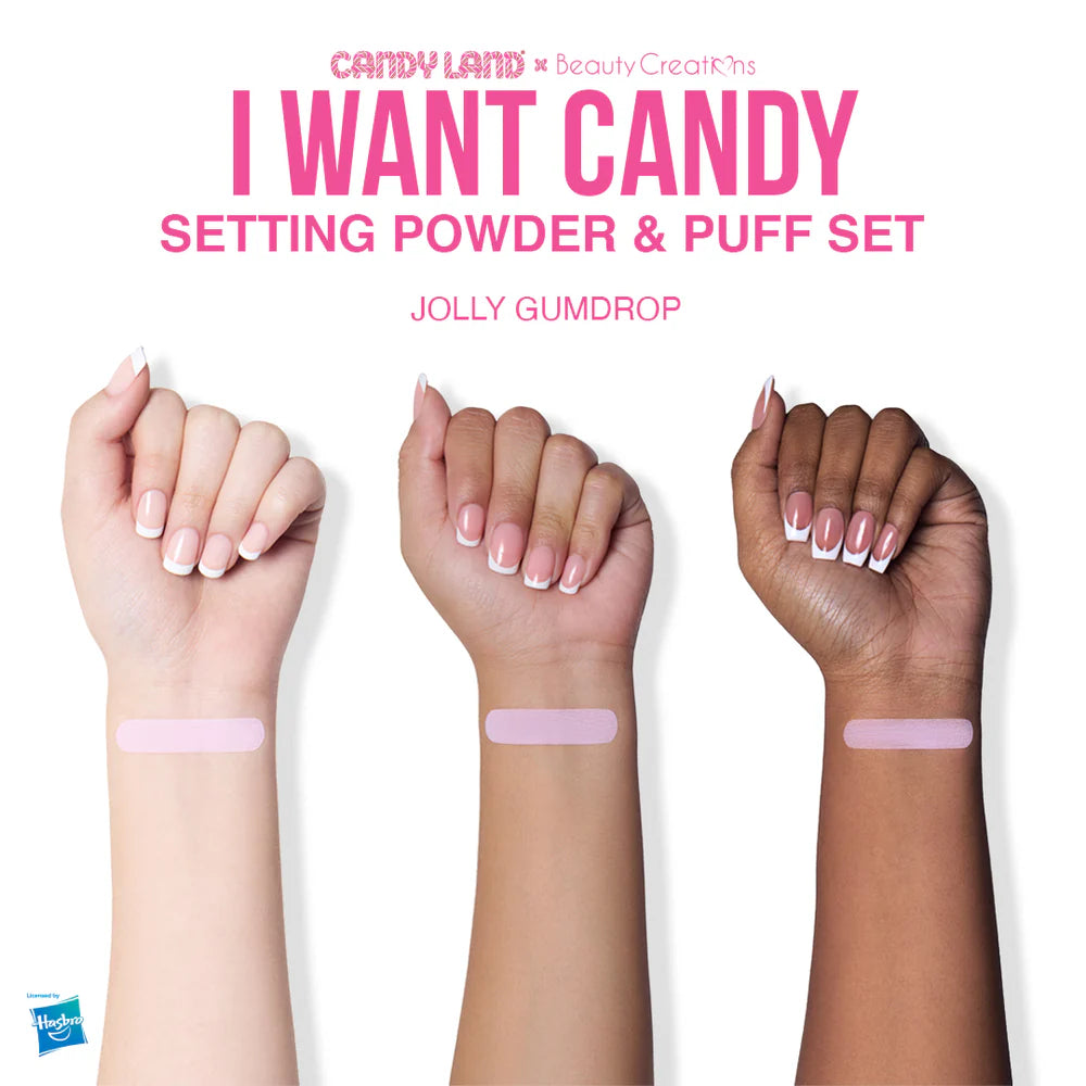 Beauty Creations - Candy Land Want Candy Loose Powder & Puff