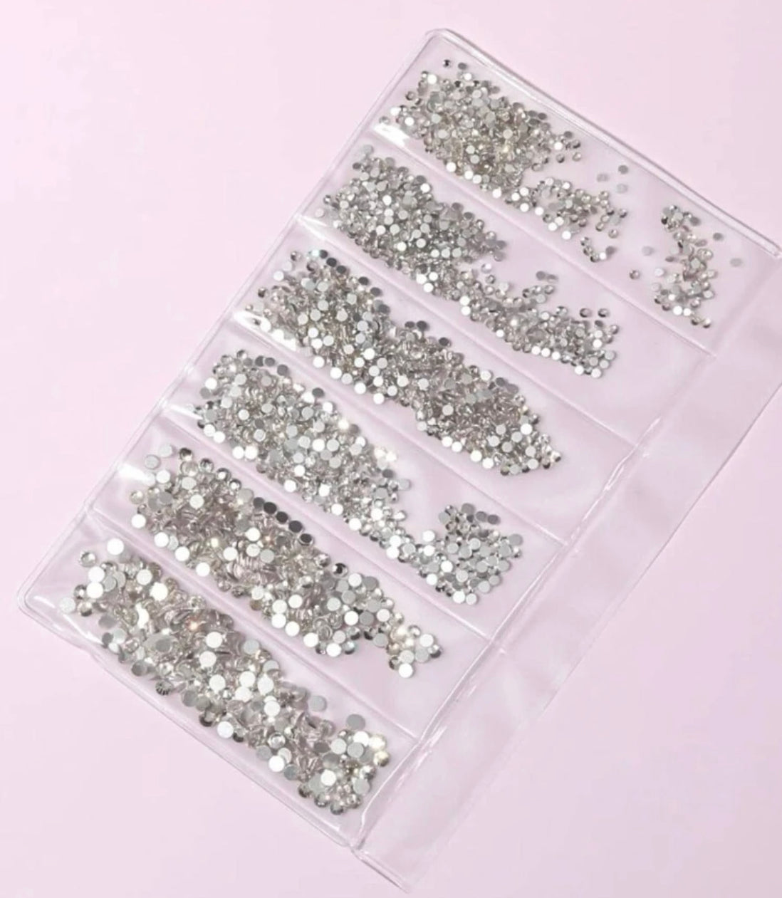 ✨1 Paquete de Diamantes Transparentes #SP0002-06