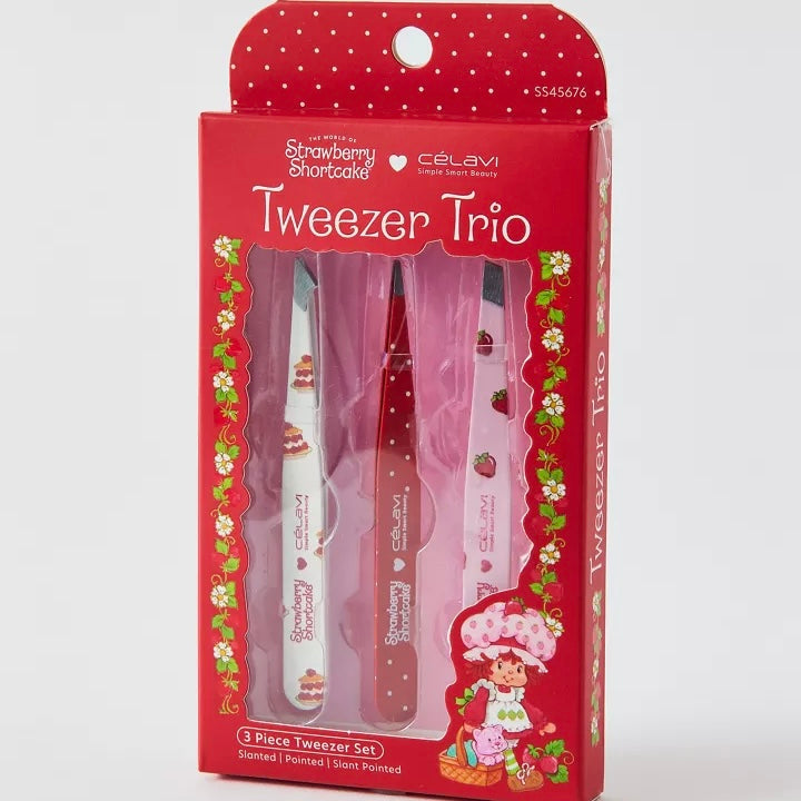 Celavi - Strawberry Shortcake tweezer Trio