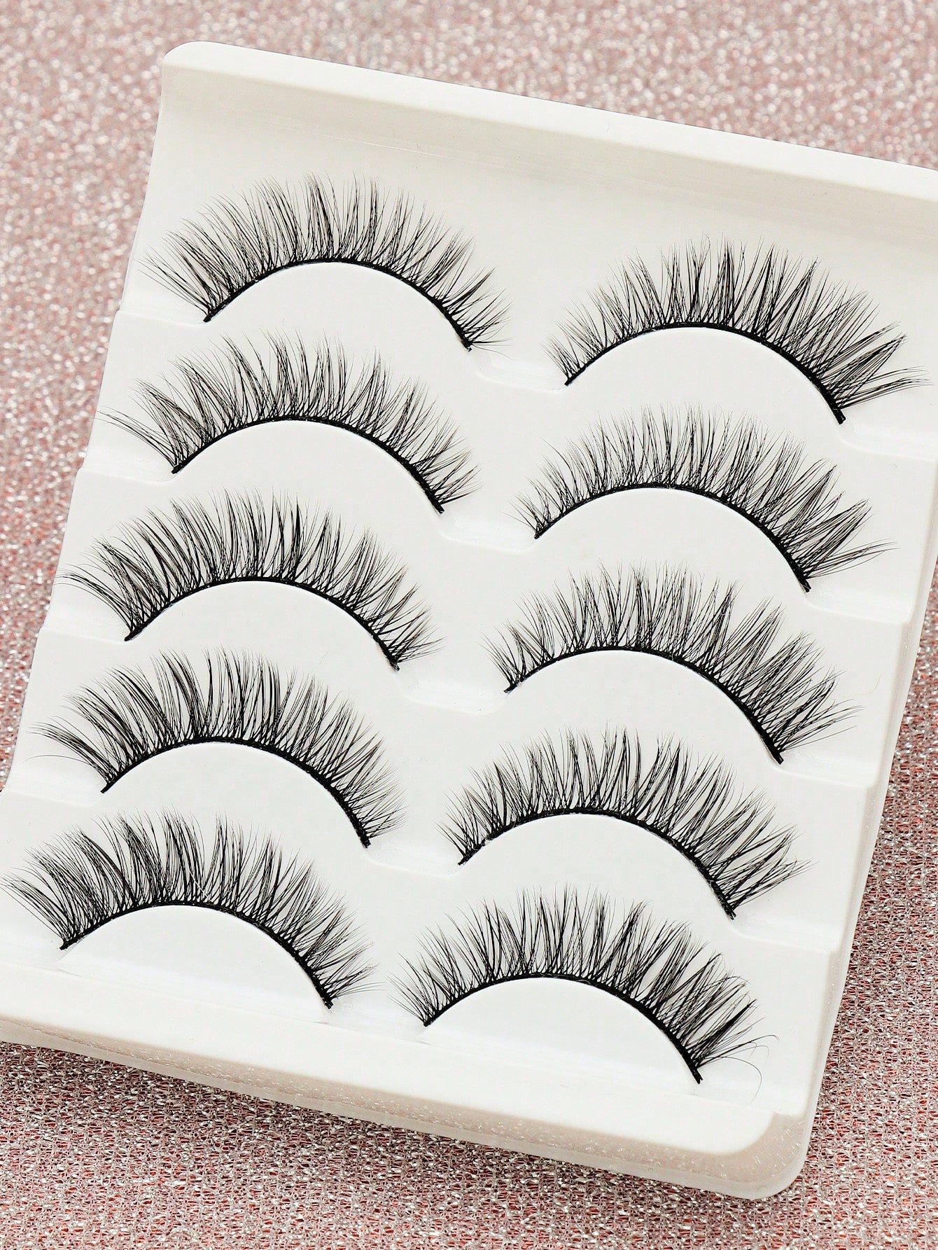 Shein - Set de 5 Pares de Pestañas Postizas