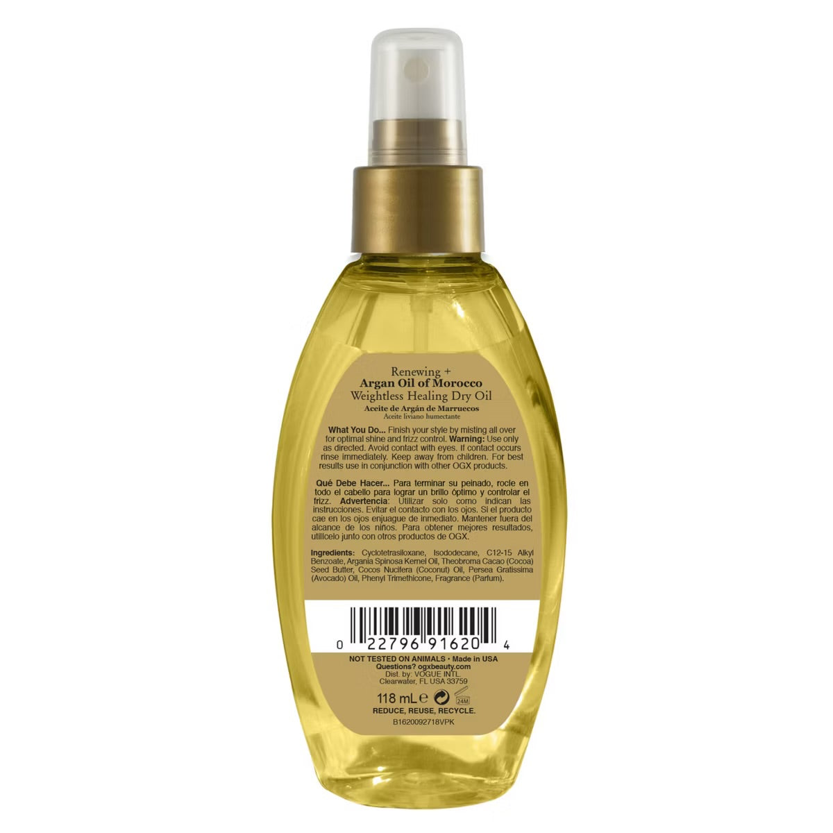 OGX - Renewing + Argan Oil of Morocco Weightless Healing Dry Oil Lightweight Hair Oil Mist