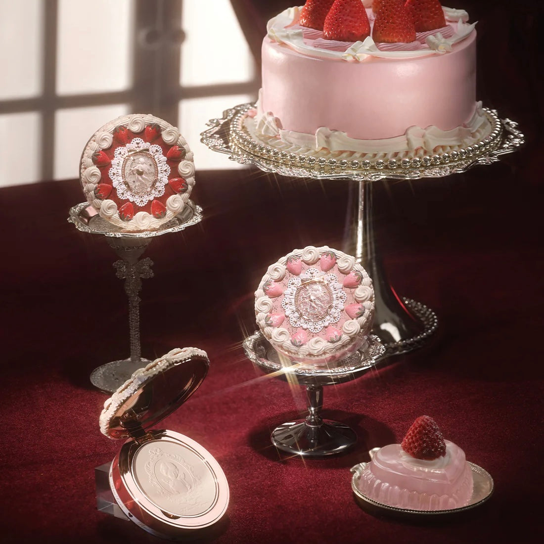 Flower Knows - Strawberry Cupid Pressed Powder