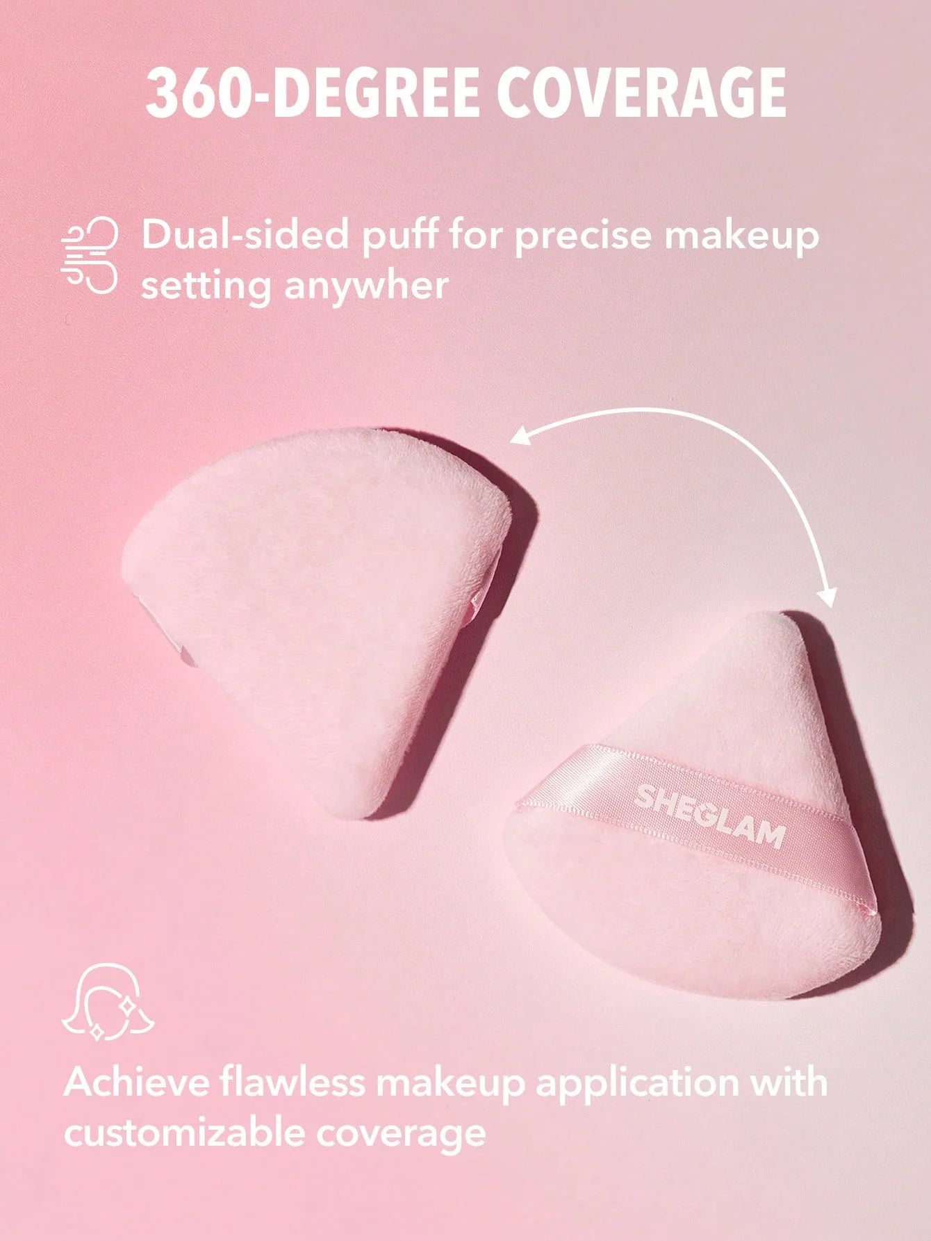 Borlas Insta-Ready Powder Puff - Sheglam