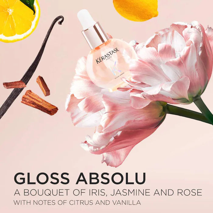Kérastase-
Gloss Absolu Glaze Drops Anti-Frizz Hair Oil - **BAJO-PEDIDO**