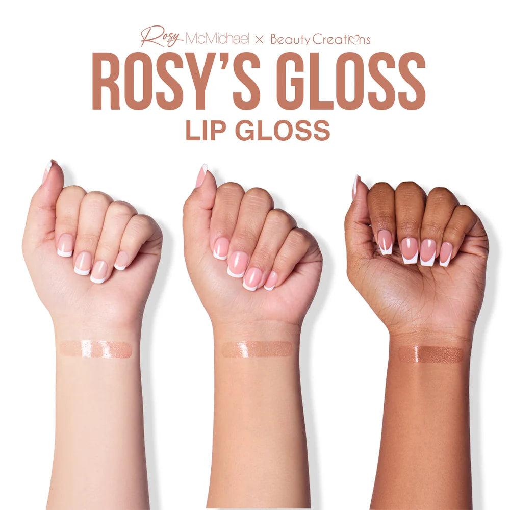 Rosy McMichael X Beauty Creations - "Rosy's Gloss" lip gloss