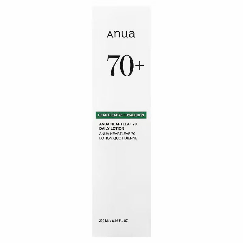 Anua - Heartleaf 70+ Hyaluron Daily Lotion