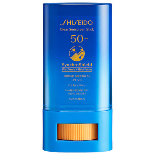 Shiseido -
Clear Sunscreen Stick SPF 50 **BAJO-PEDIDO**