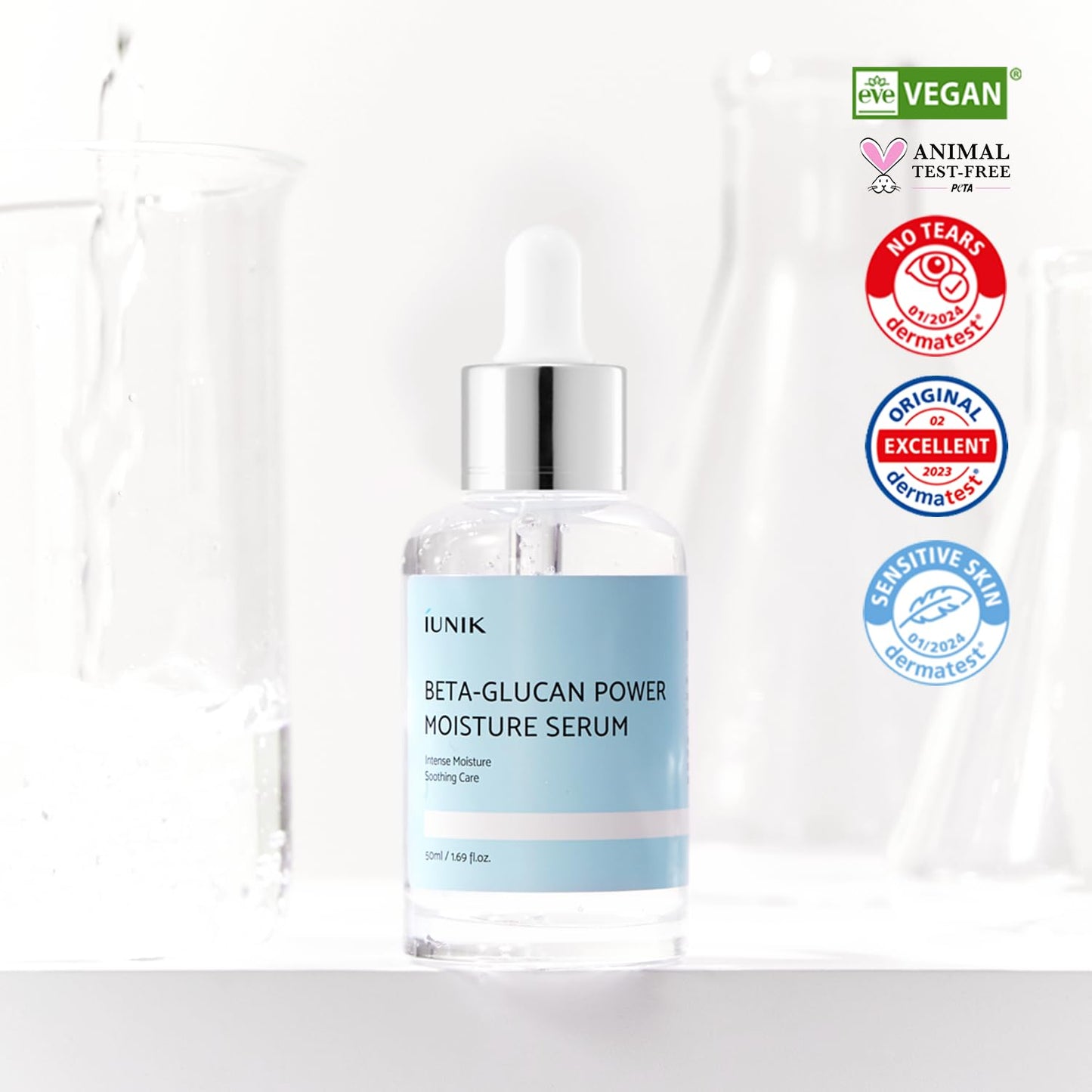 iUNIK - Sérum Facial Beta-Glucan Power Moisture Serum **BAJO PEDIDO**