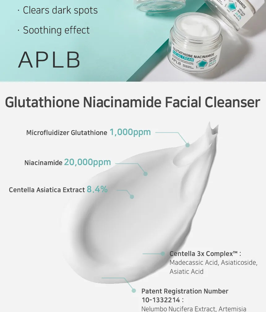 APLB - Glutathione Niacinamide Skin 4 Types Sachet Set
