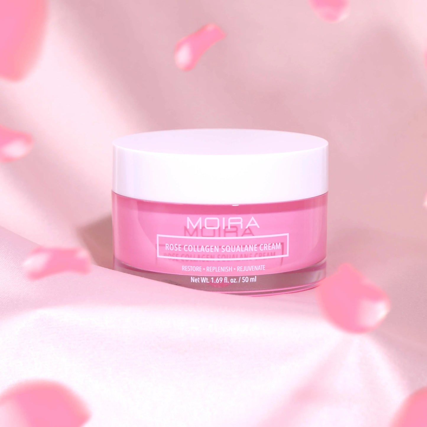 Crema Facial Rose Collagen squalane Cream - Moira