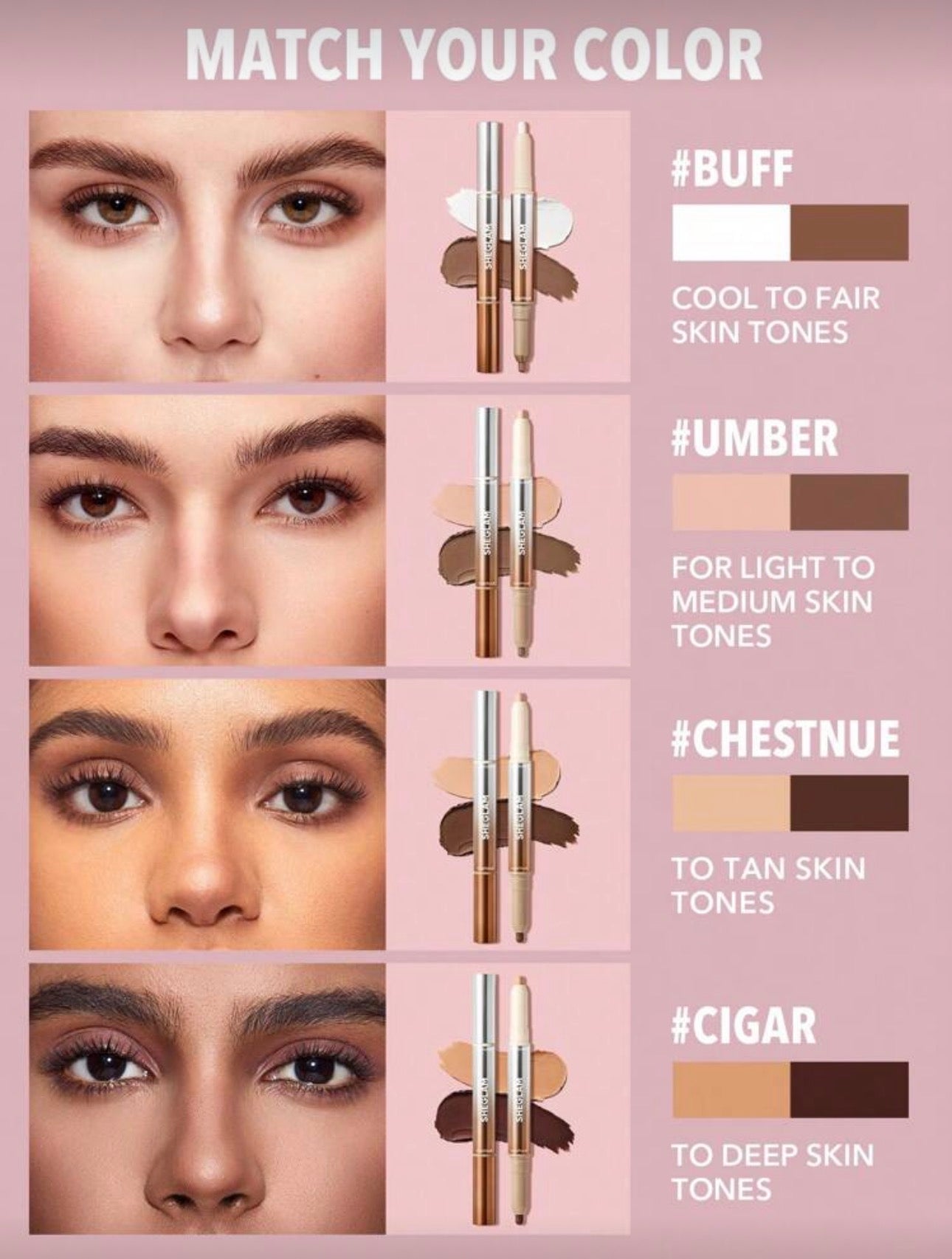 Sheglam - Contorno Para Nariz Fine Line 2-In-1 Nose Contour & Highlight Pen