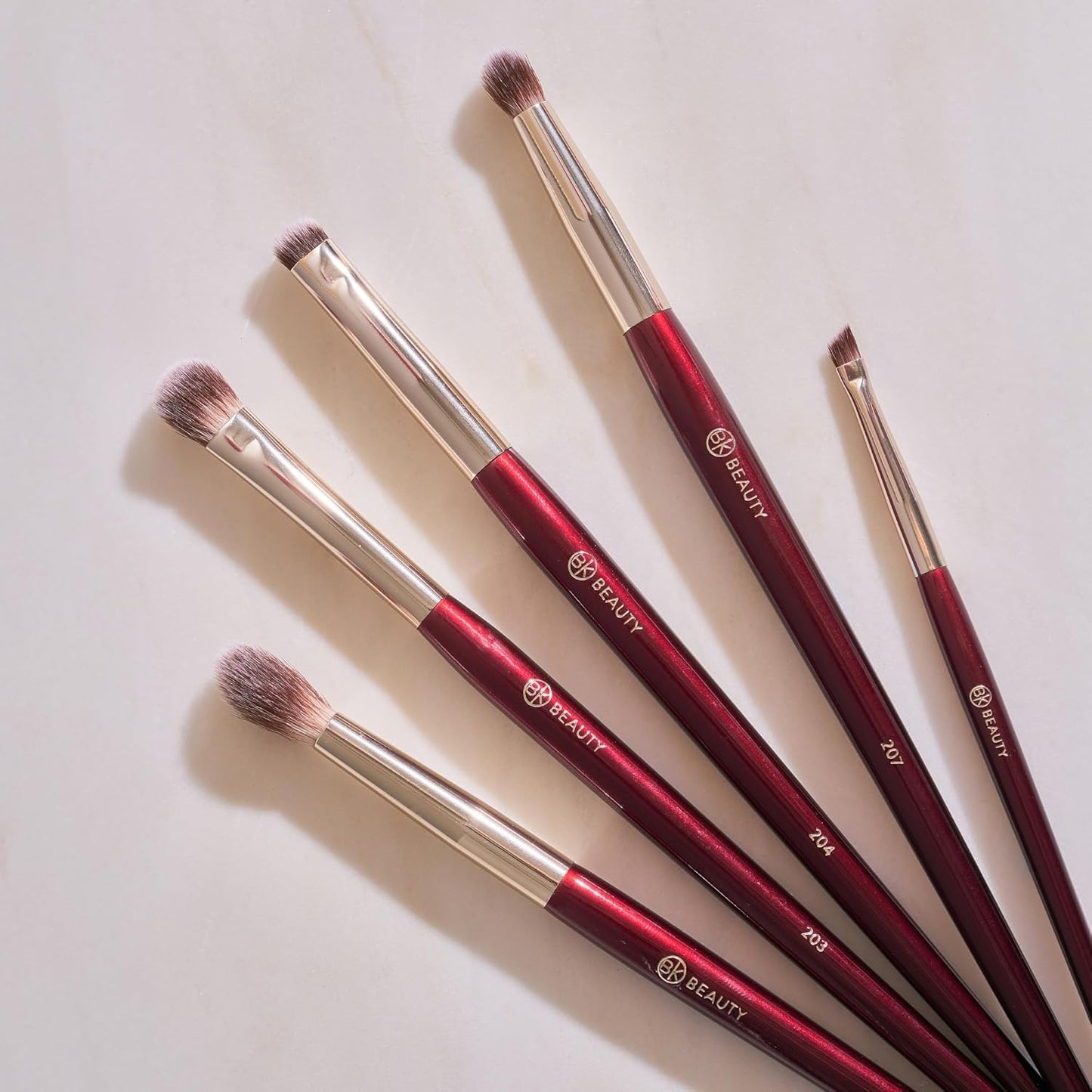BK BEAUTY - Juego de brochas para ojos con capucha o más pequeños (5 piezas) **BAJO-PEDIDO**