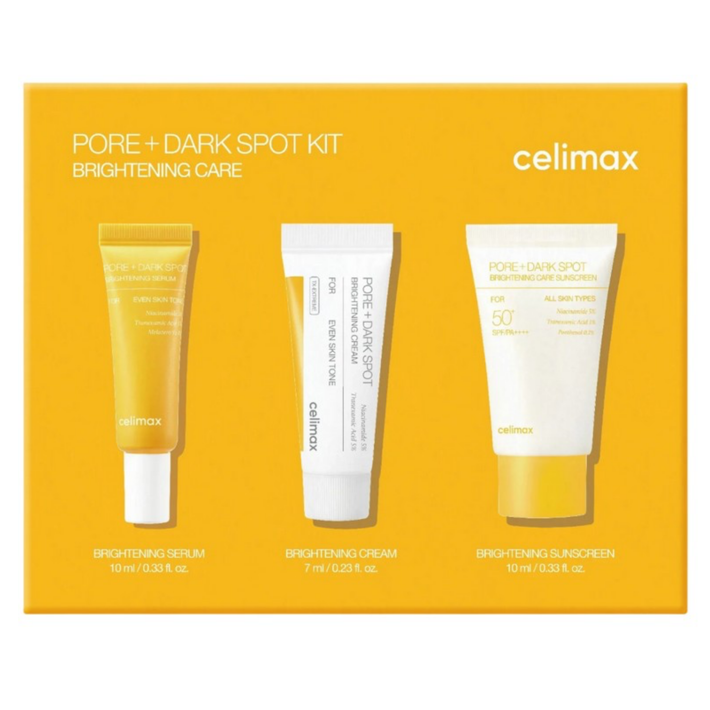Celimax - Pore+Dark Spot Brightening Kit