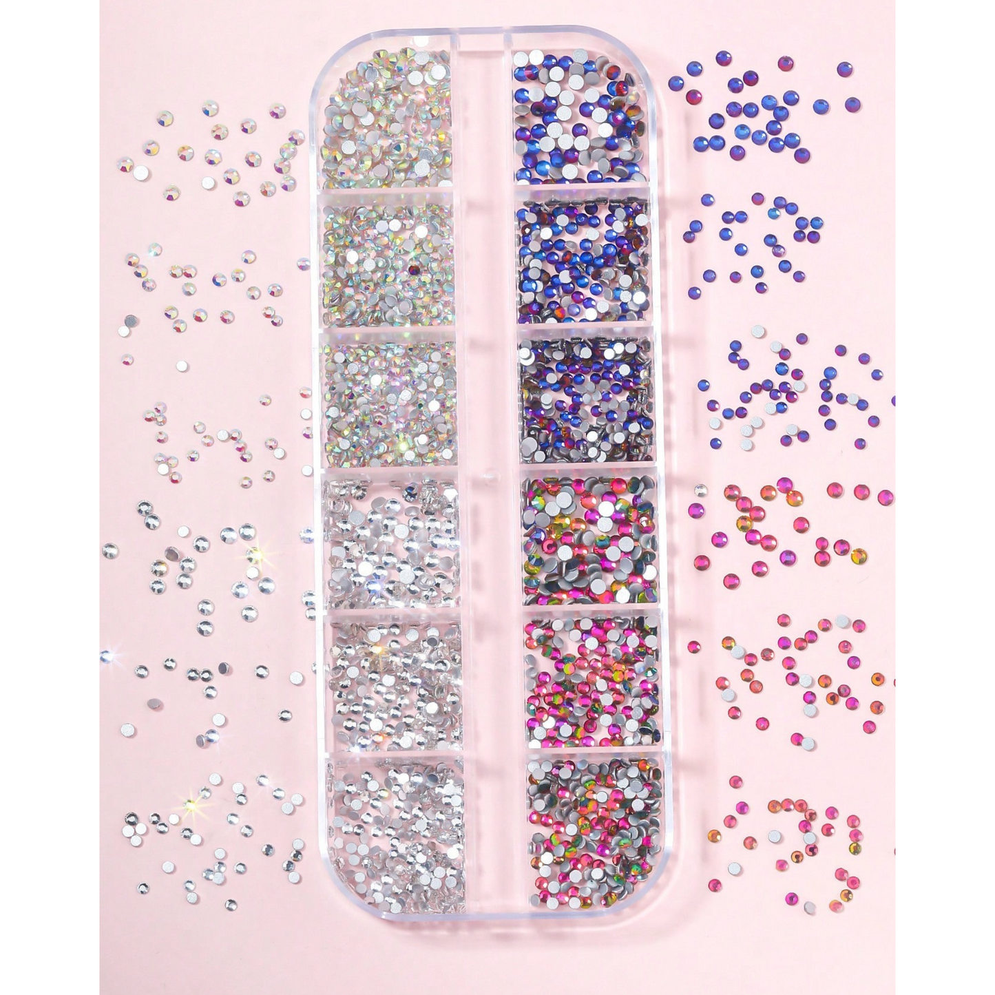 ✨Caja de Diamantes Multiusos variedad de color X833