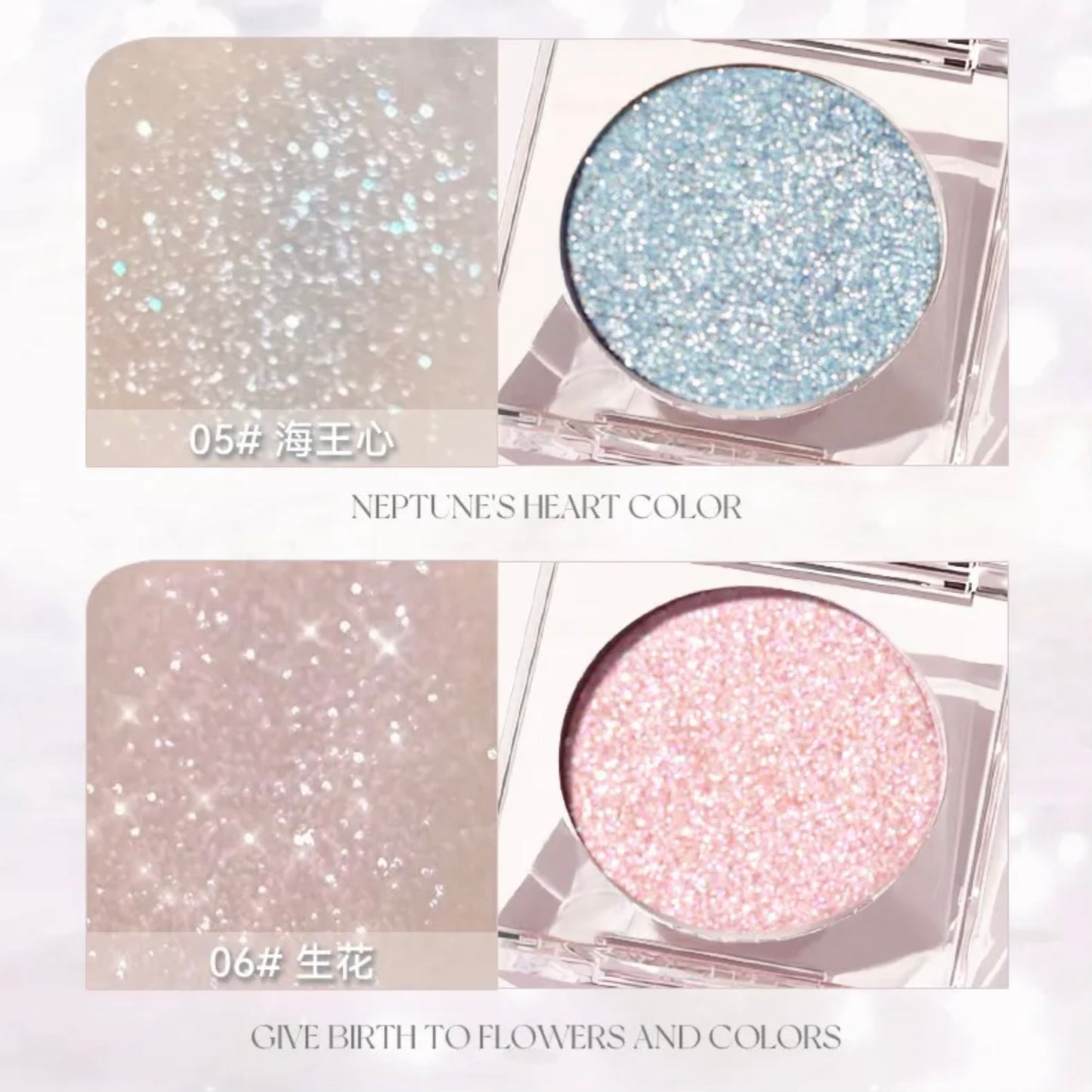 NOVO - Sparkling Monochrome Eyeshadow