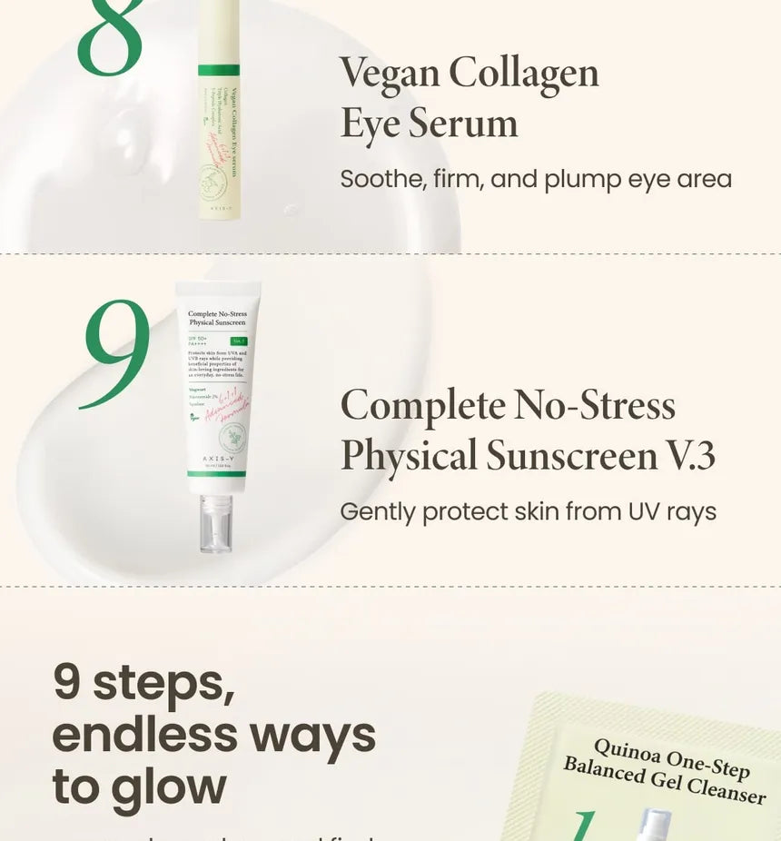 AXIS Y - 9 Step Sachet Bundle Set