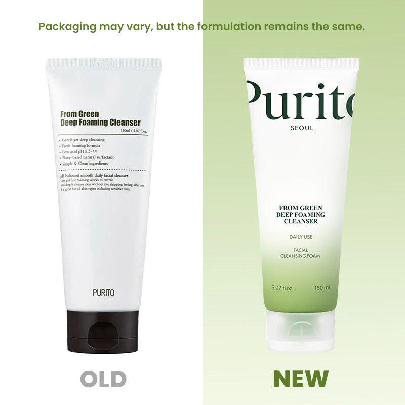 Purito - From Green Deep Foaming Cleanser