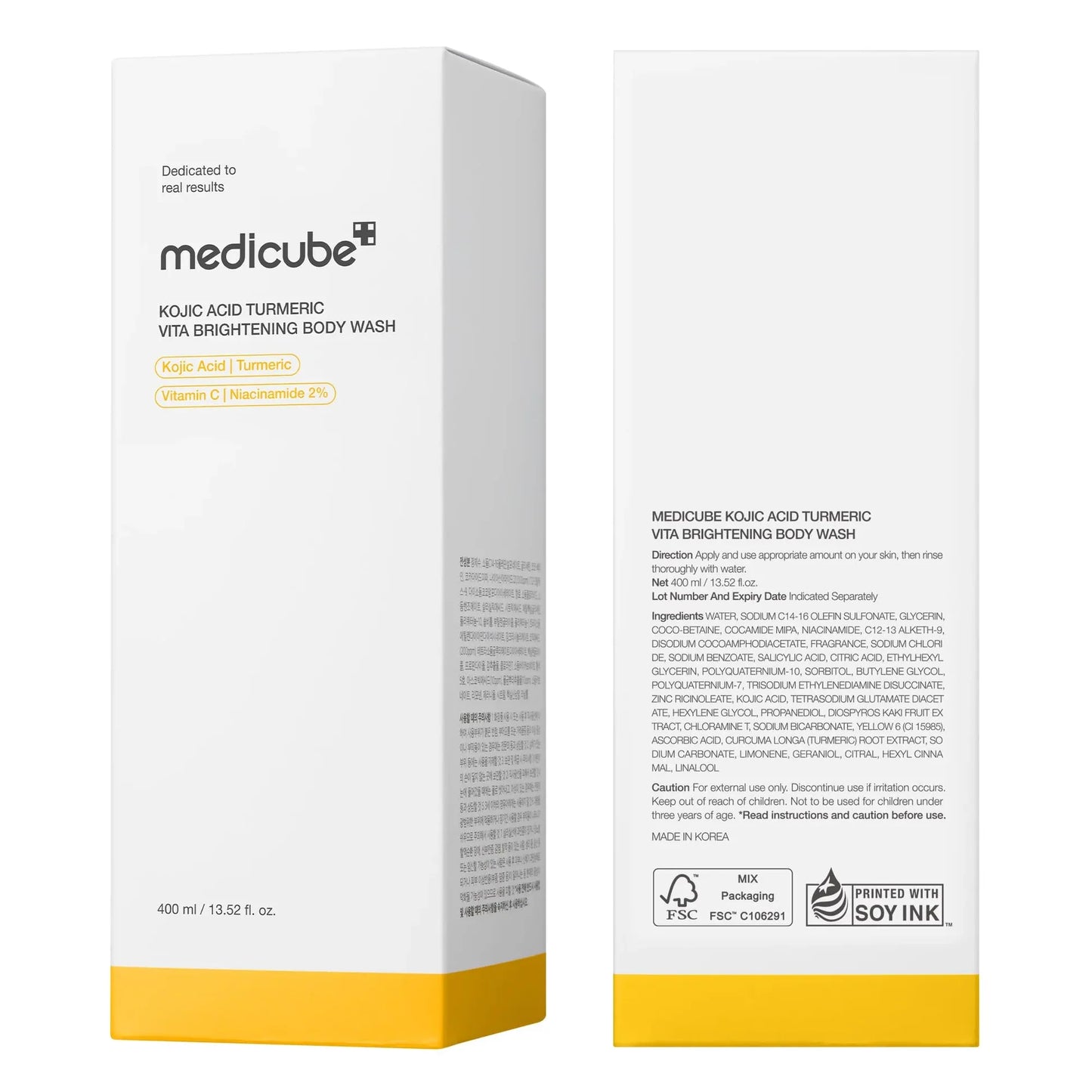 Medicube - Kojic Acid Turmeric Brightening Body Wash