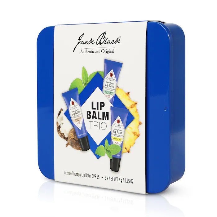 4Jack Black - Lip Balm Trio **BAJO-PEDIDO**