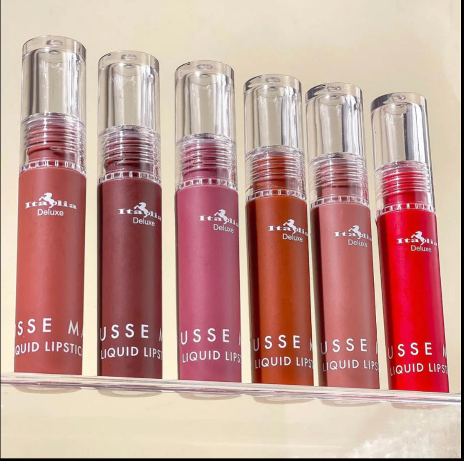 Italia Deluxe - Display Labial Mousse Matte Liquid Lipstick (72 Piezas) + 12 TESTERS
