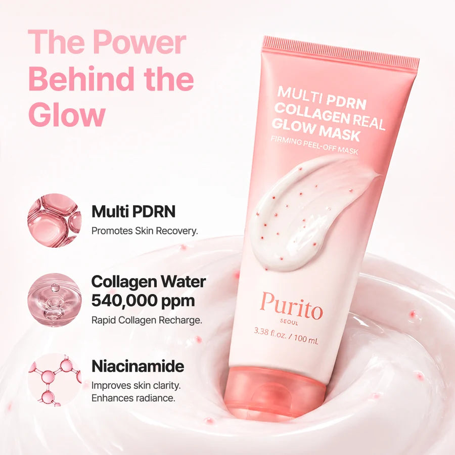 Purito - Multi PDRN Collagen Real Glow Mask