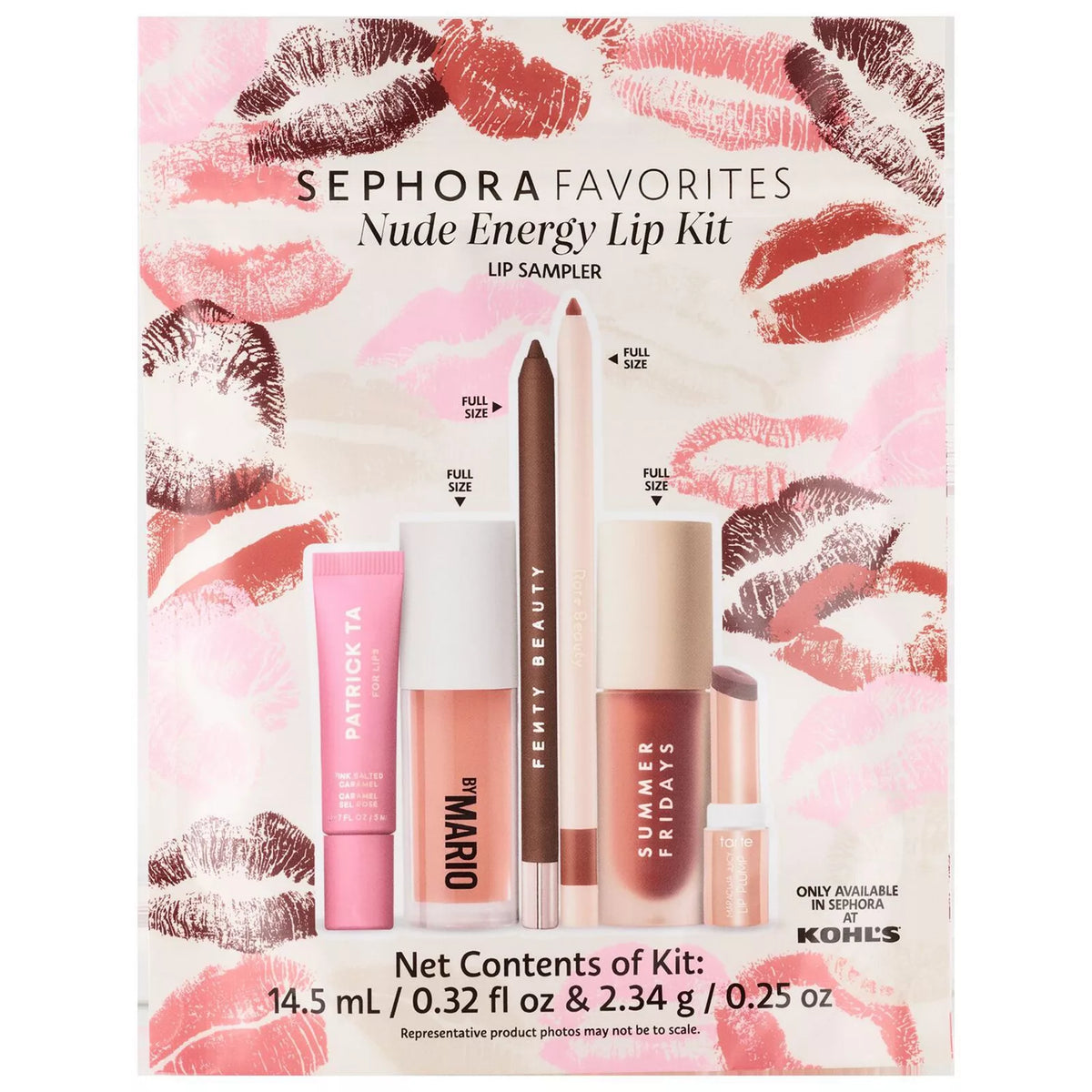 Sephora Favorites' - Kit Nude Energy Lip Kit **BAJO PEDIDO**