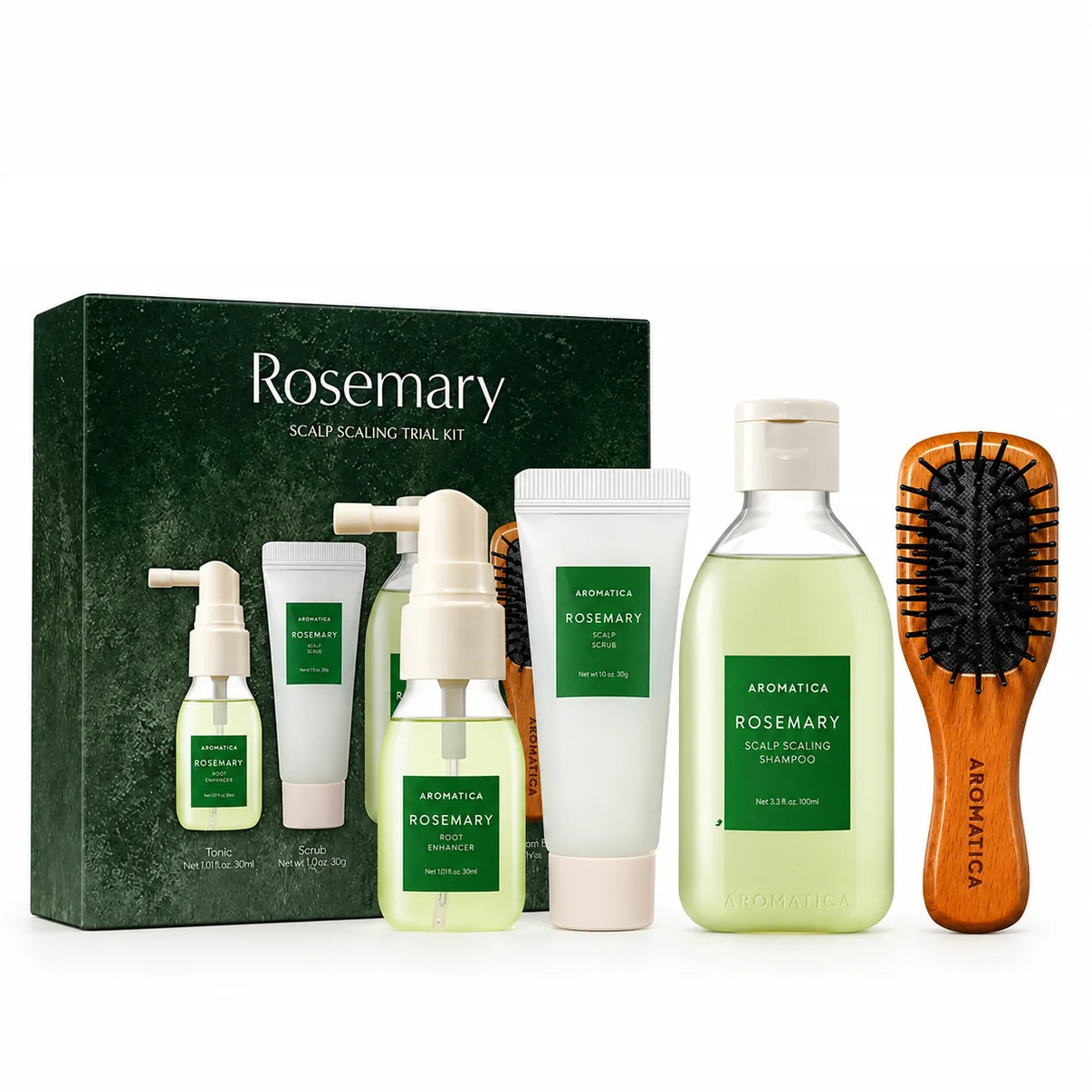 AROMATICA - Rosemary Scalp Scaling Trial Kit