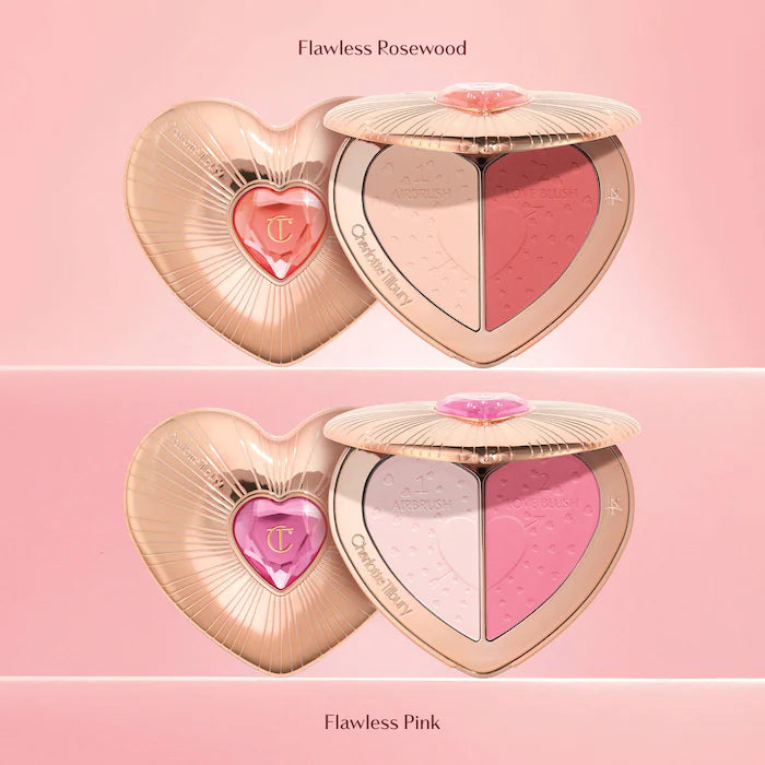 Charlotte Tilbury - Pillow Talk Beauty Soulmates Airbrush Flawless Finish Brightening and Blush Powder Palette