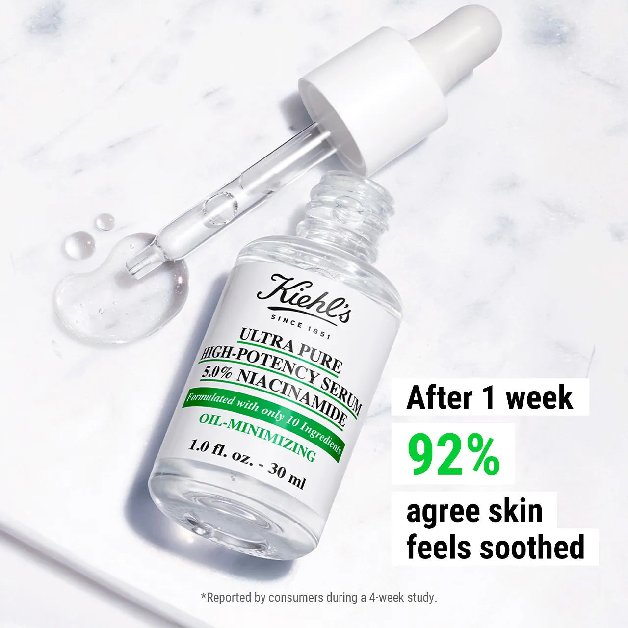 Kiehl's Since 1851 - Ultra Pure High-Potency 5.0% Niacinamide Serum **BAJO-PEDIDO**