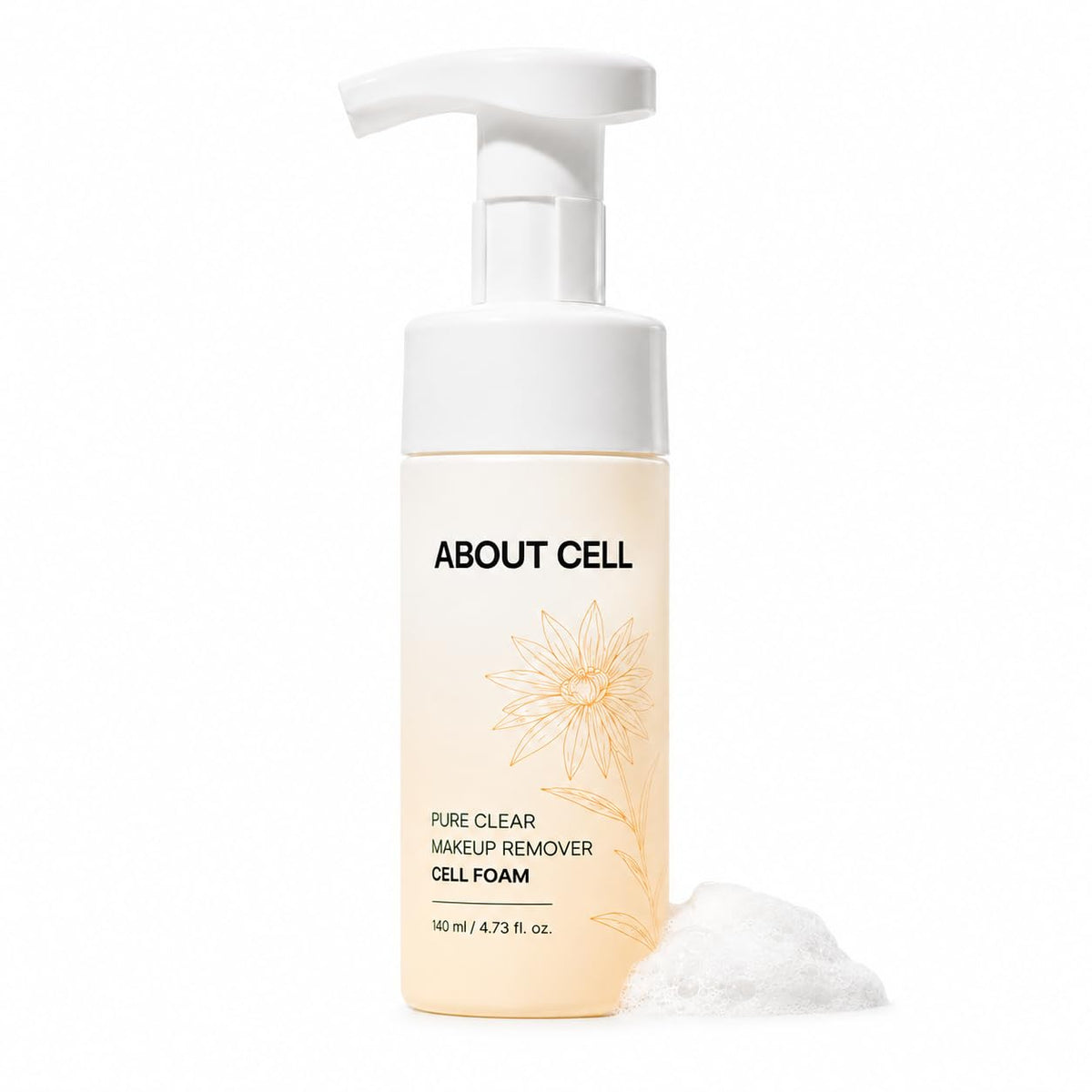 ABOUT CELL - Pure Clear Makeup Remover Cell Foam