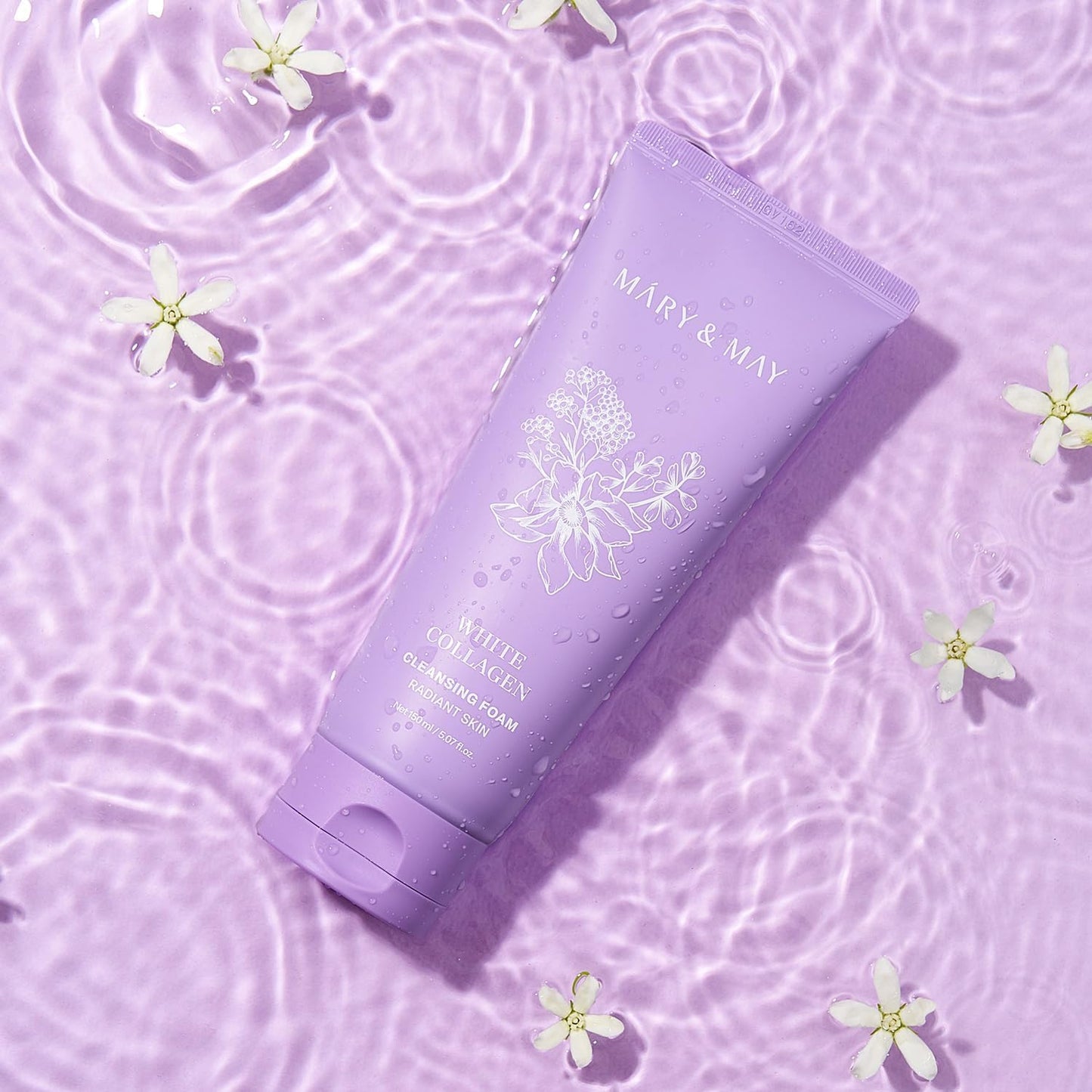 Mary&May - White Collagen Cleansing Foam