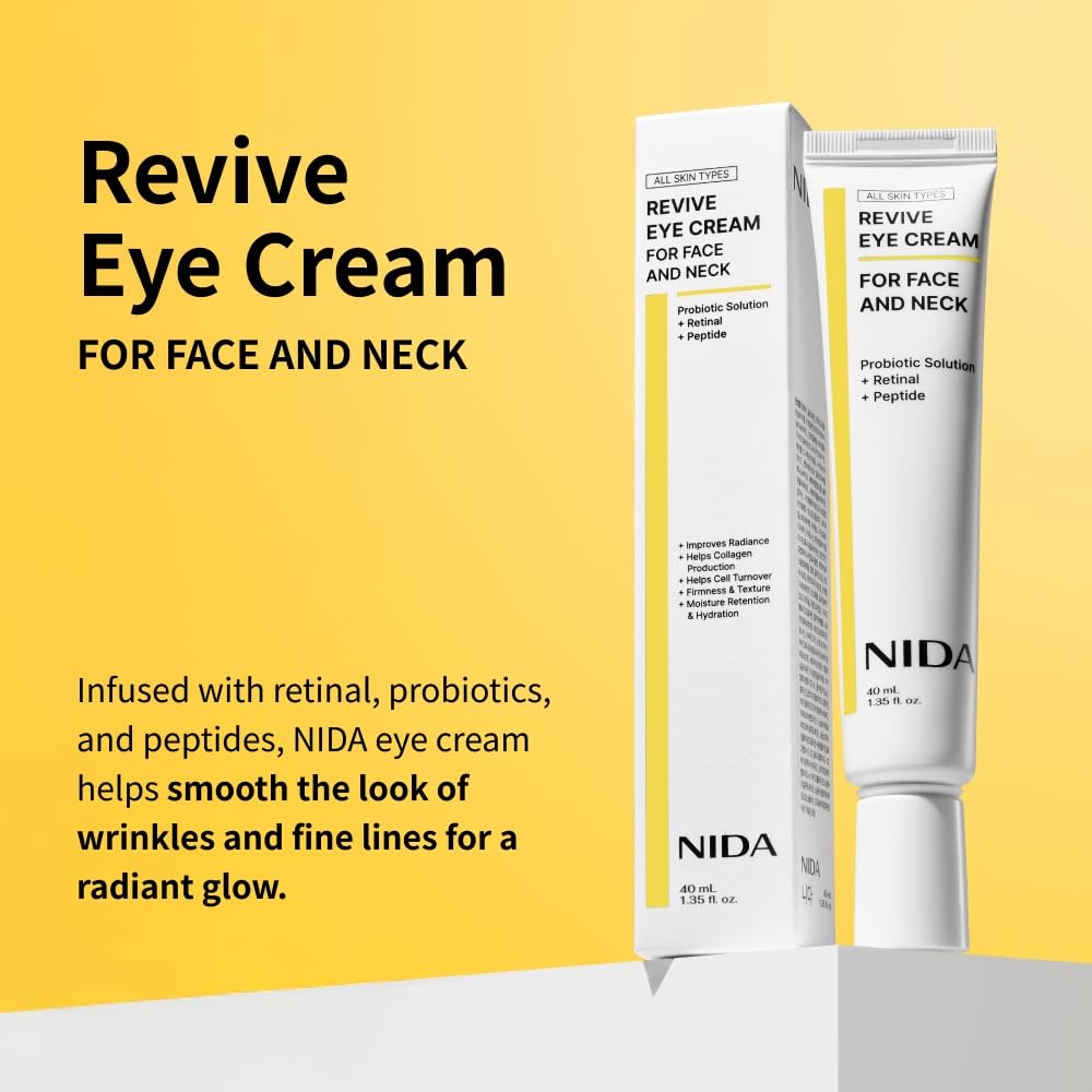 NIDA - Revive Eye Cream For Face And Neck