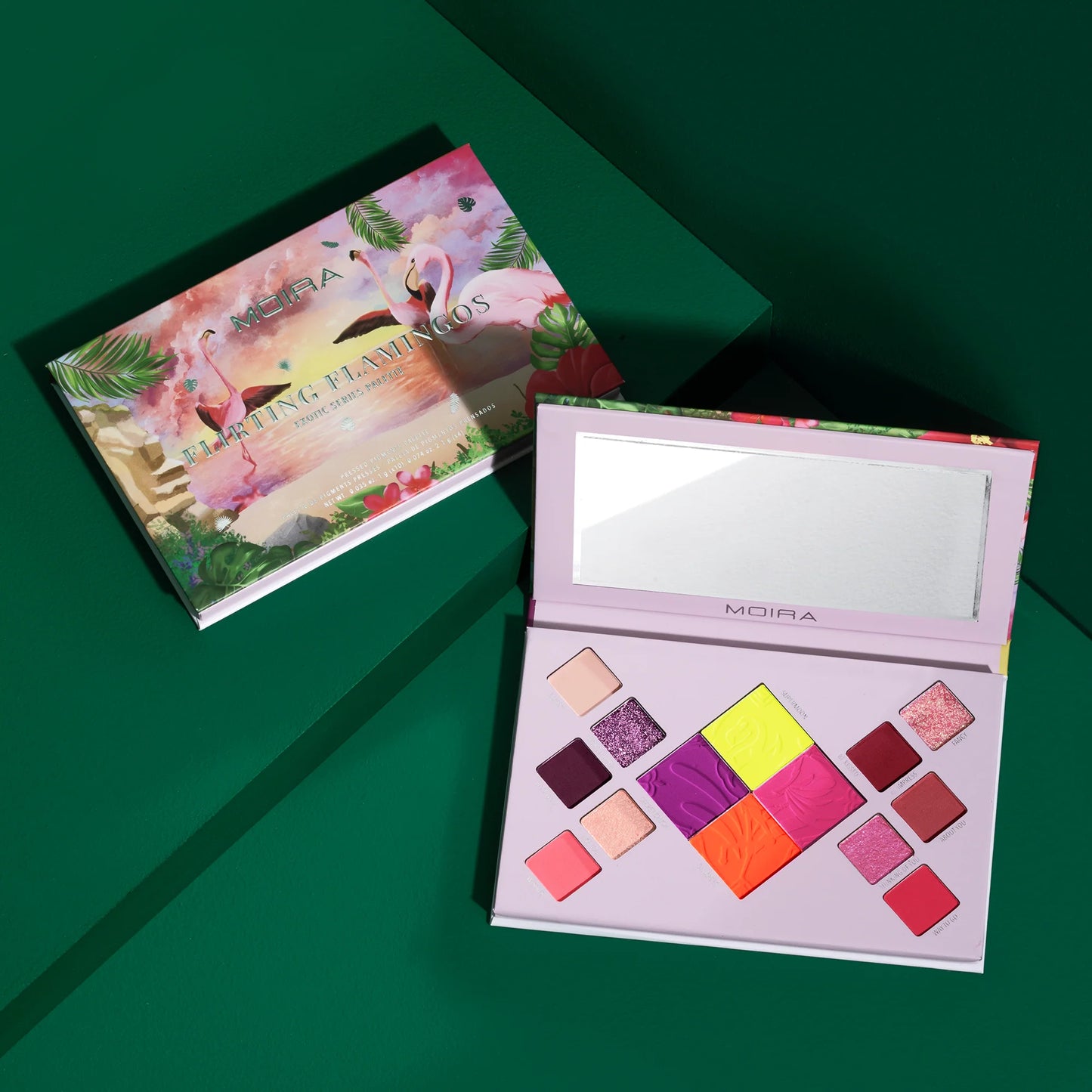 Paleta de Sombras Flirting Flamingos Palette - Moira