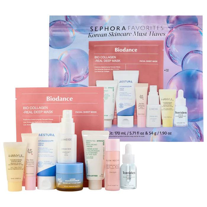 Sephora Favorites - Korean Skincare Must-Haves Set **BAJO PEDIDO**