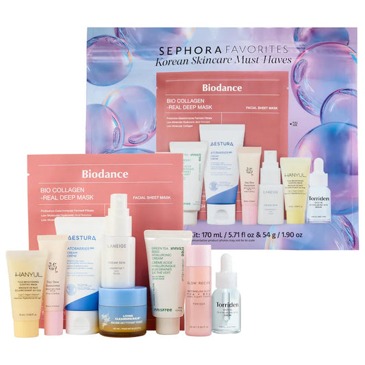 Sephora Favorites - Korean Skincare Must-Haves Set **BAJO PEDIDO**
