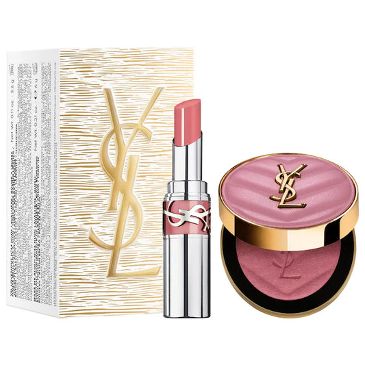 Yves Saint Laurent - YSL Iconic Pink Make Me Blush & Loveshine Lip Oil Stick Set**BAJO-PEDIDO**