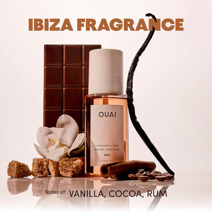 OUAI - Mini St. Barts, Ibiza, Santorini & Melrose Hair & Body Mist Set **BAJO-PEDIDO**
