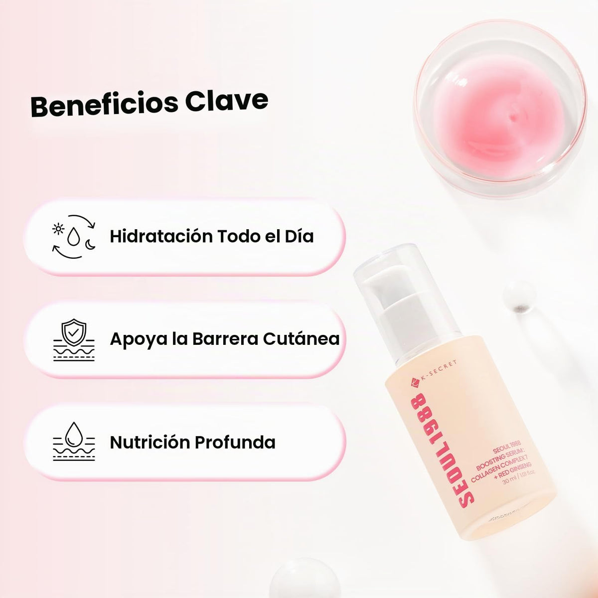 KSECRET SEOUL 1988 - Boosting Serum Collagen Complex 7 + Red Ginseng