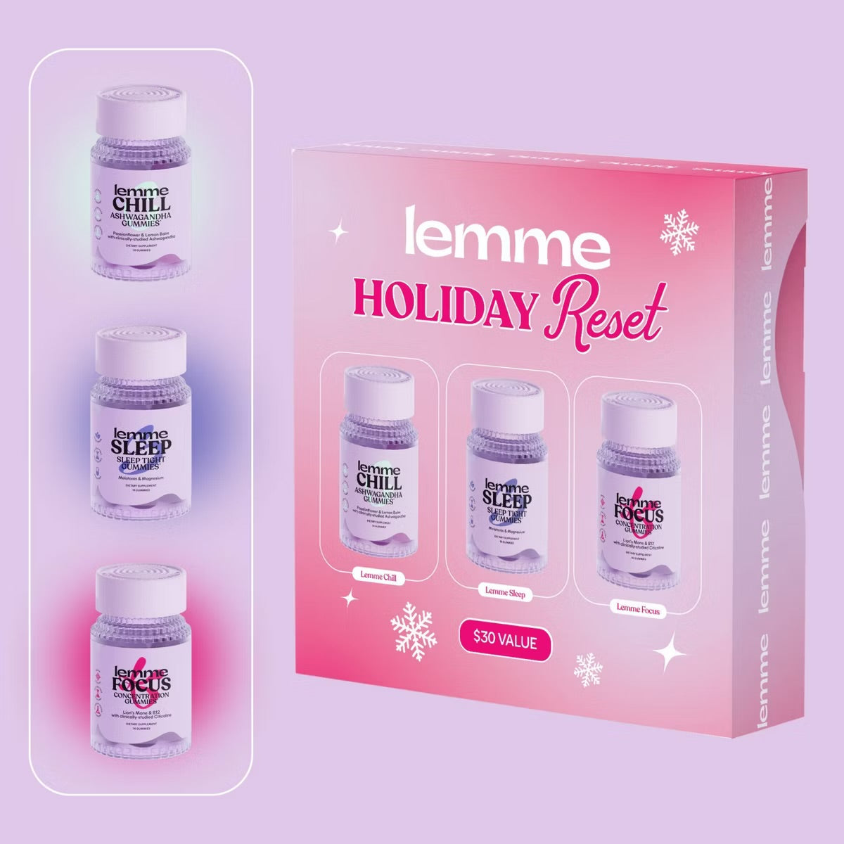 Lemme - Holiday Reset Mini's Set